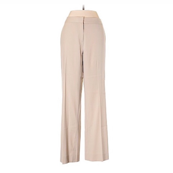 Lafayette 148 New York Pants - Lafayette 148 New York Tan Wool Menswear Pants